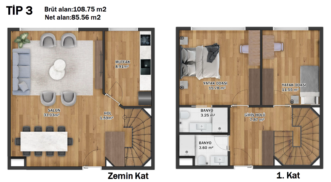 kat-planı1-seyir villaları-tip3