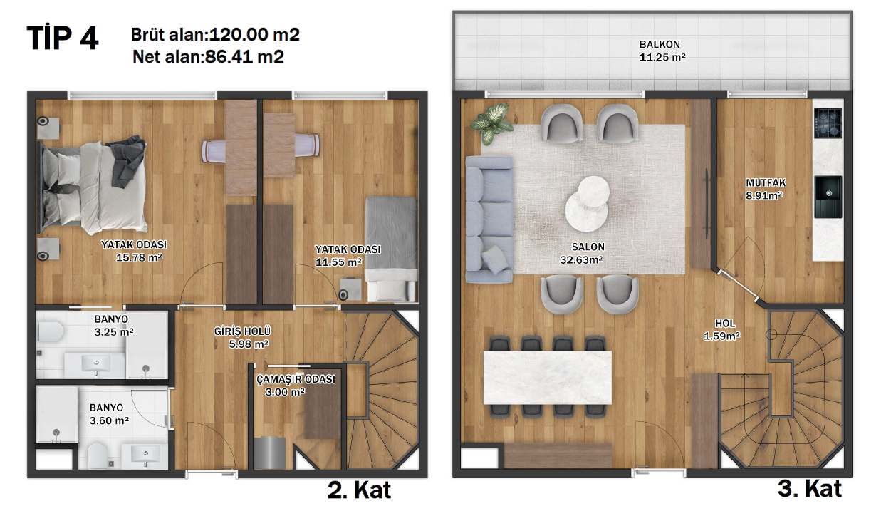 kat-planı1-seyir villaları-tip4